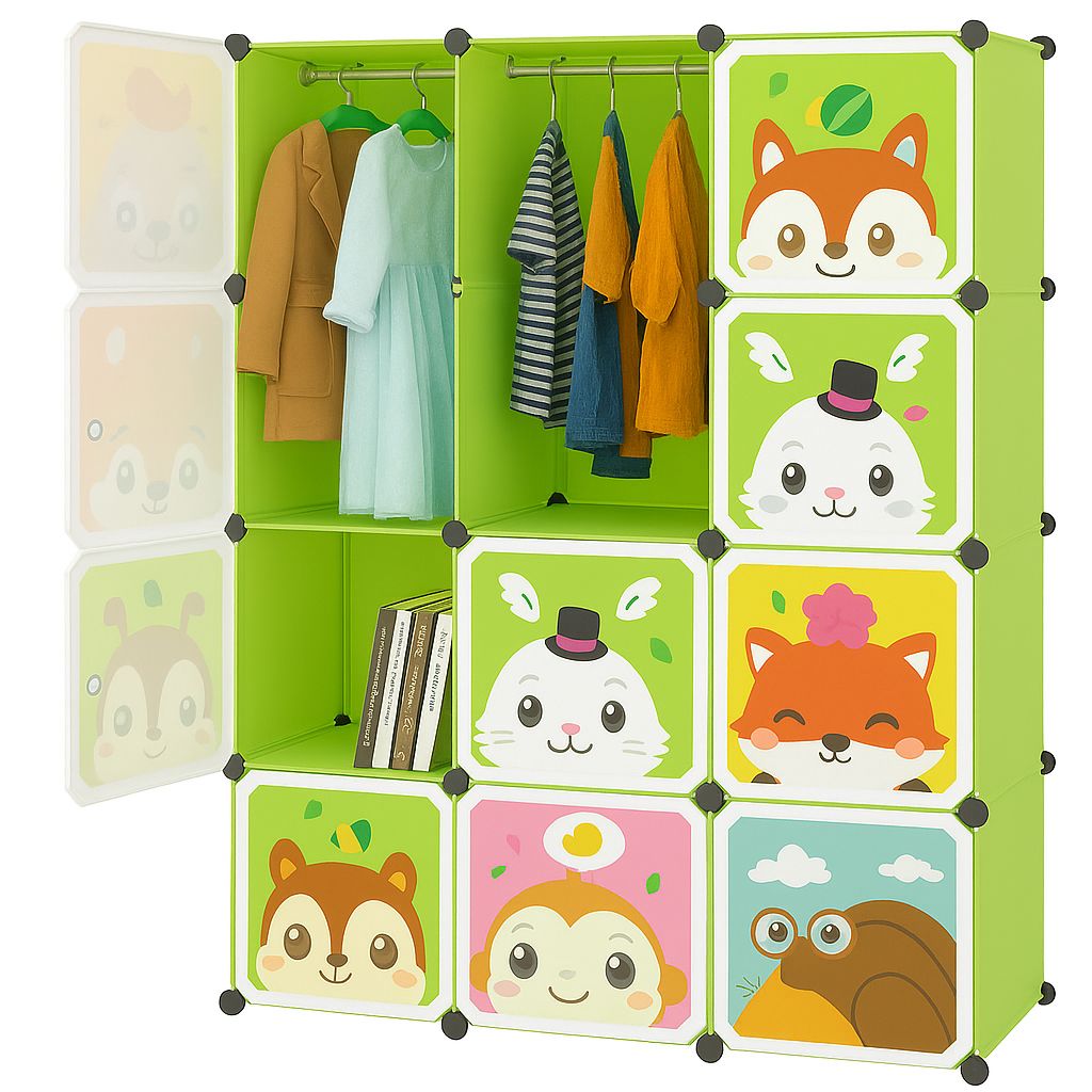 Armario Organizador De Ropa Closet Portátil Para Cuarto Bebé