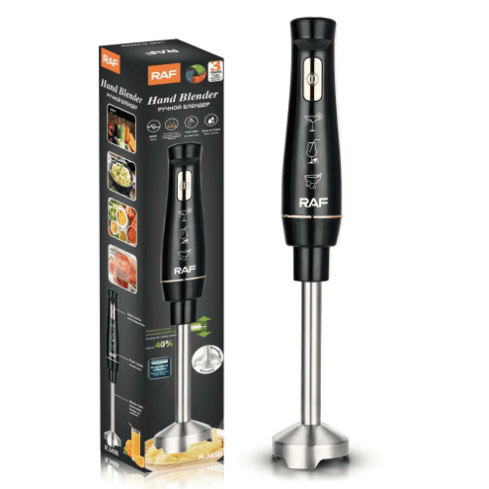 Batidora De Mano Eléctrica Multiusos 4 Cuchillas 350w Raf