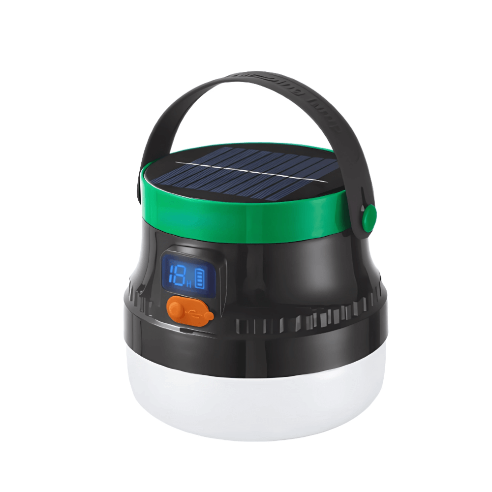 Lámpara Solar Exterior Led Bombillo 50w Portátil Recargable