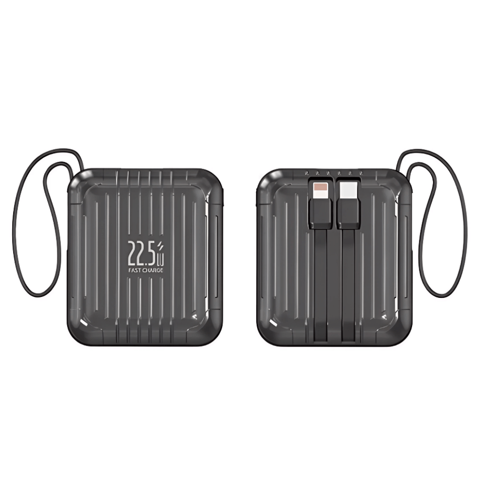 Mini Power Bank Batería Portátil 10000mah 22.5w Carga Rápida