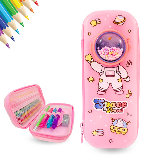 Cartuchera Escolar Infantil Astronauta Niños Space Travel