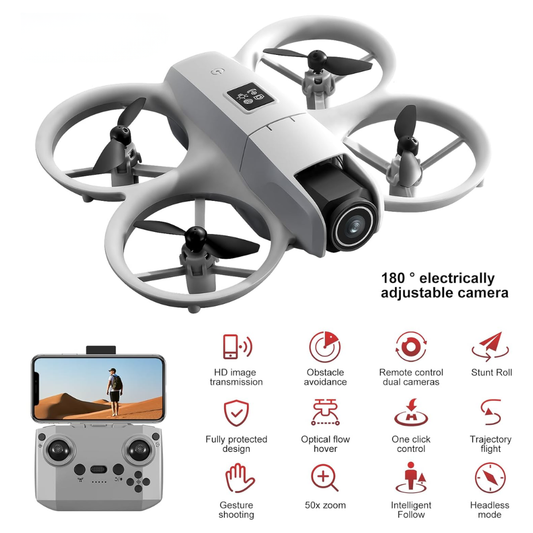 Mini Drone H21 Dual Cámara HD Wifi Sensor Obstáculos UAV FPV