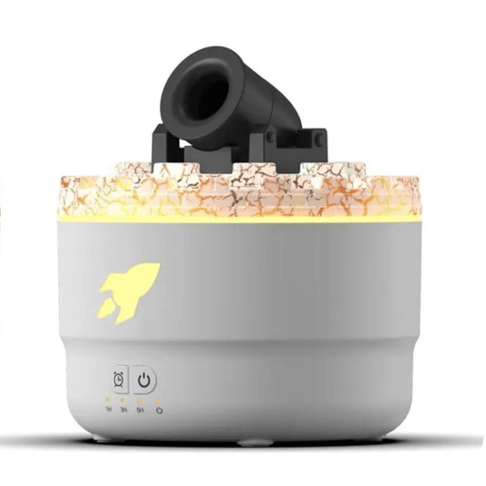 Humidificador Difusor De Aromas Cañon 280ml Ultrasonido 7led