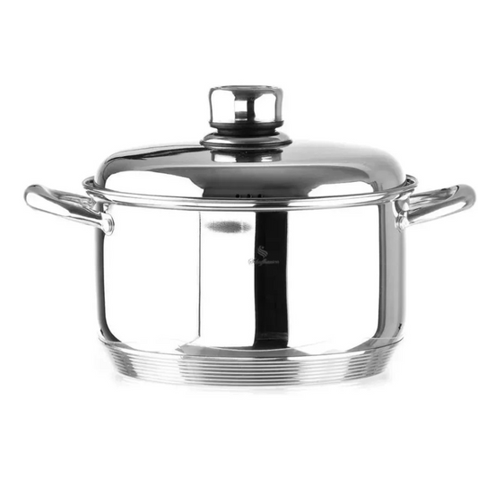 Bateria De Ollas Acero Quirurgico Schaffhausen Germany 12 Pz