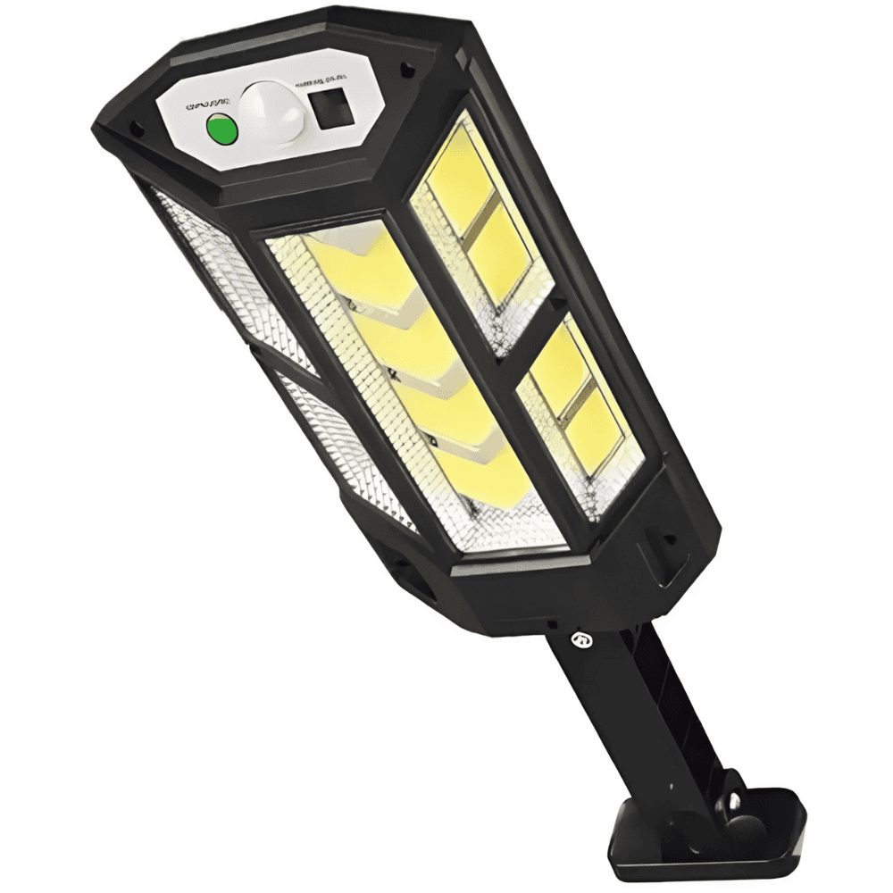 Lampara Solar Brazo Articulado Sensor Movimiento Control