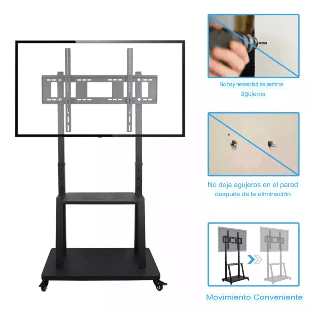 Soporte Para Tv Rodante 32-70 Pulgadas Lcd Led Oled An-1700