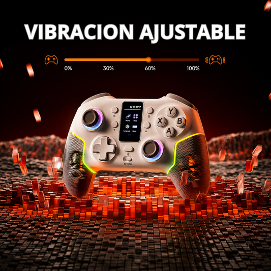 Control Bluetooth Gamer Echtpower Rgb Android, Ios Pc