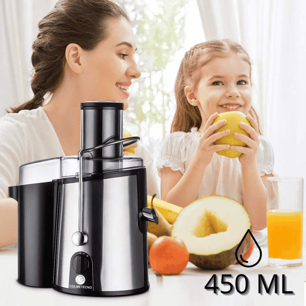 Extractor de Jugos 1000W Exprimidor RAF + Vaso de Zumo 450ml