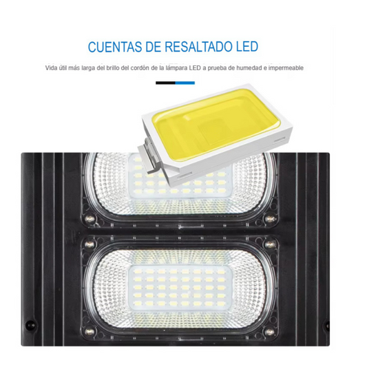 Lampara De Alumbrado Publico Solar 250w Led Exterior Ip66