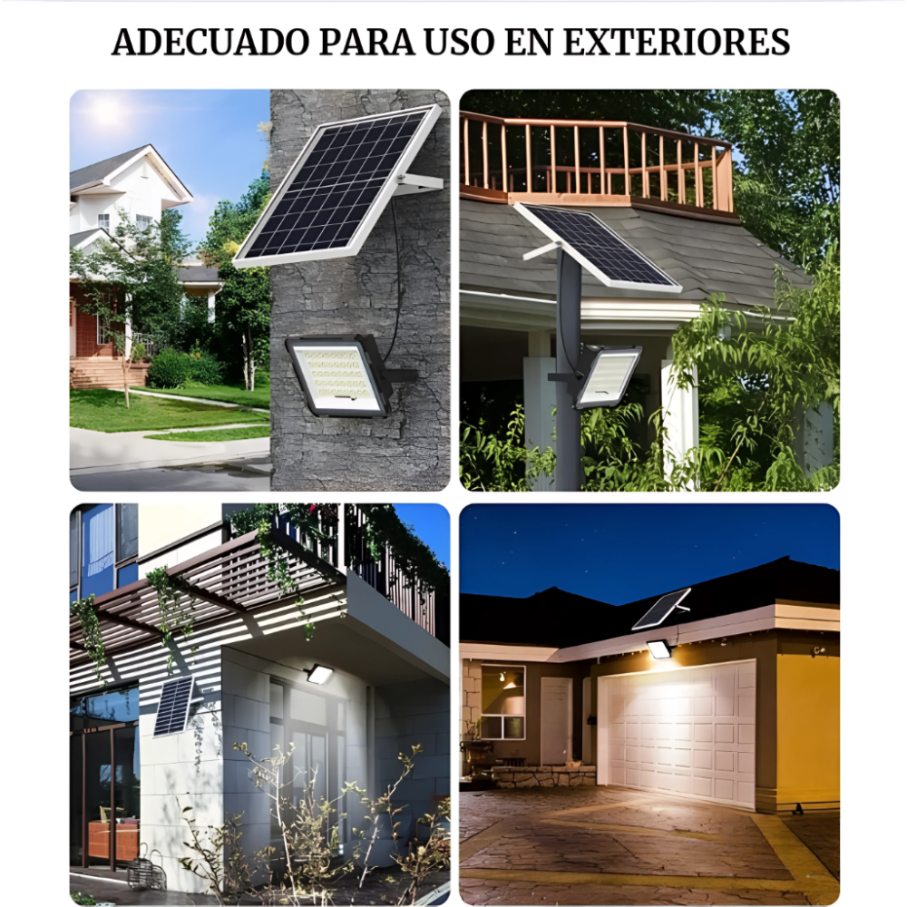 Reflector Solar Jortan 5000w Lampara Led Exterior Ip66