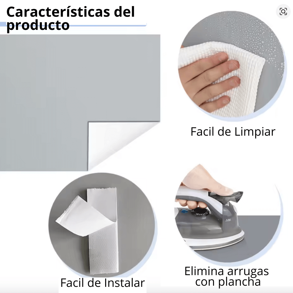 Telon Reflectivo Proyector 130in Plegable Gris Antiluz 4k Hd