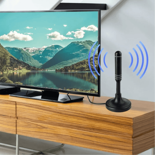 Antena Aerea Tdt Magnética Alta Potencia Tv Digital Hdtv 5m