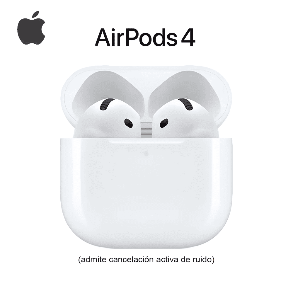 Auriculares AirPods 4ta Generación ANC Carga Inalambrica AAA