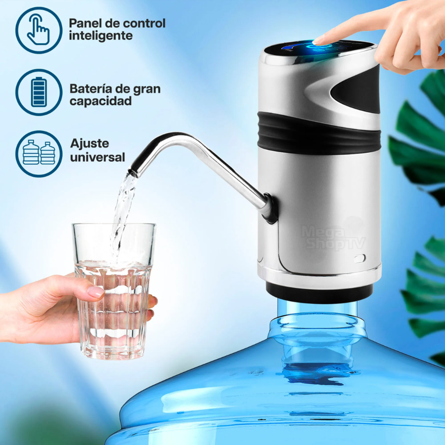 Dispensador De Agua Recargable Timbo Automático Táctil Usb
