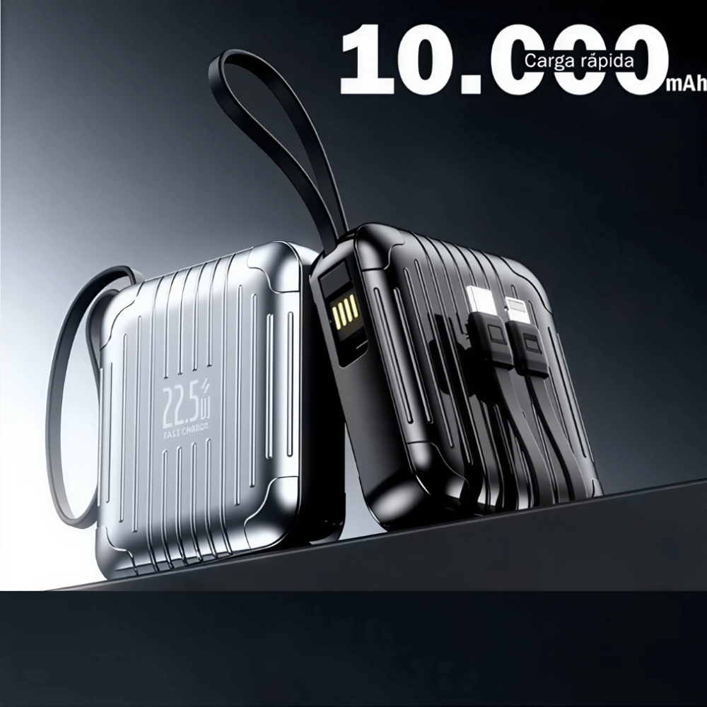 Mini Power Bank Batería Portátil 10000mah 22.5w Carga Rápida