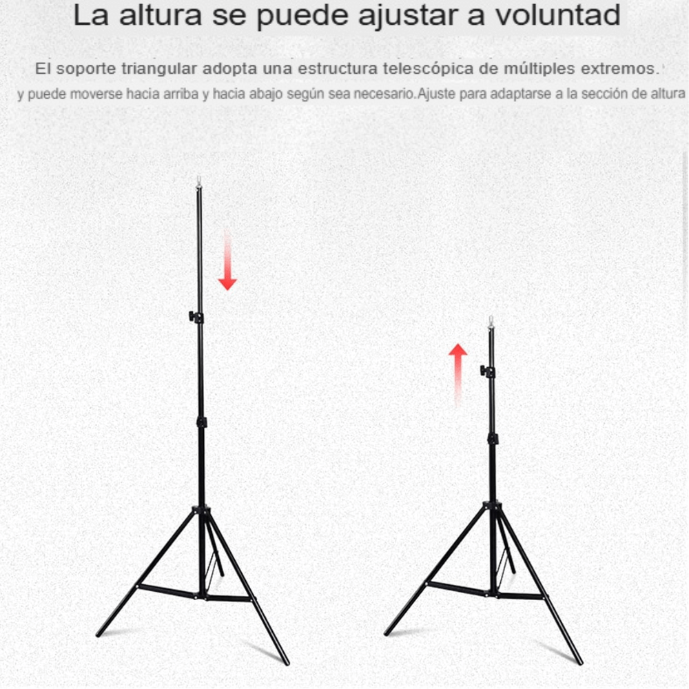 Telón Para Video Beam 75 Diseño Portátil Plegable + Trípode