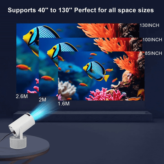 Hy300 Pro Ktv Proyector De Video 4k Android Video Beam Smart