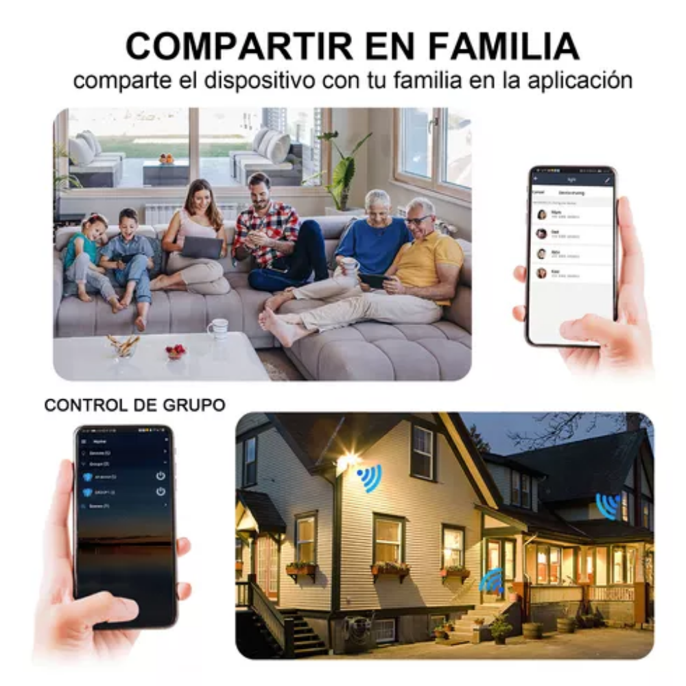 Enchufe Toma Inteligente Wifi Doble Control De Voz Alexa