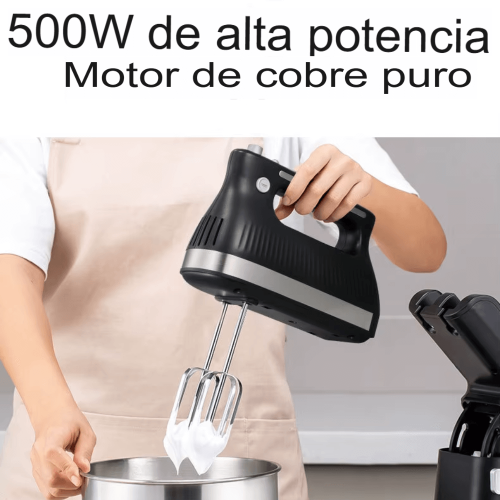 Batidora Eléctrica Sokany Acero Inoxidable 500 W 5 Velocidades 4.0 L