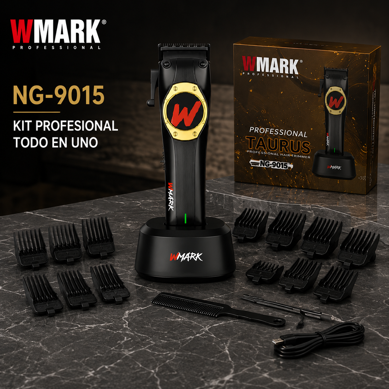 Cortadora De Pelo Profesional WMARK 10.000 RPM NG-9015