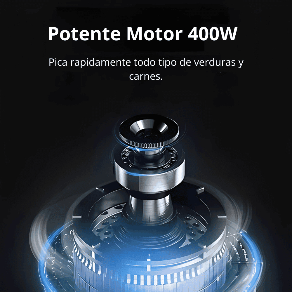 Procesador De Alimentos Picadora Eléctrica 400w 2.0l Sokany