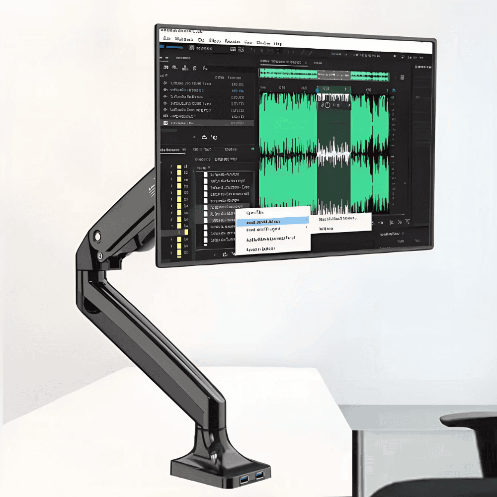 Soporte de Brazo Monitor 17-35 inch Flexible Ergonomico AN-100F