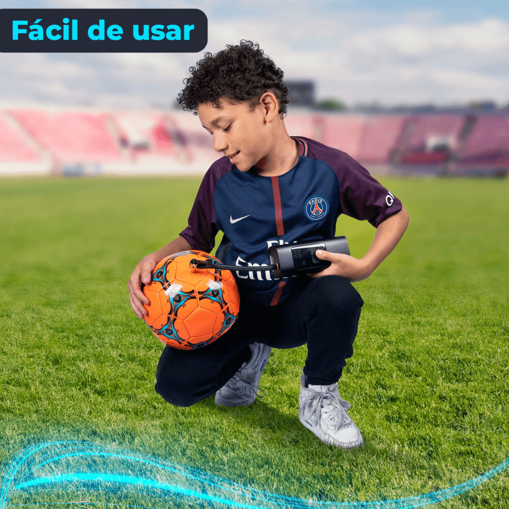 Compresor De Aire Portátil Recargable 150 Psi Pantalla Led