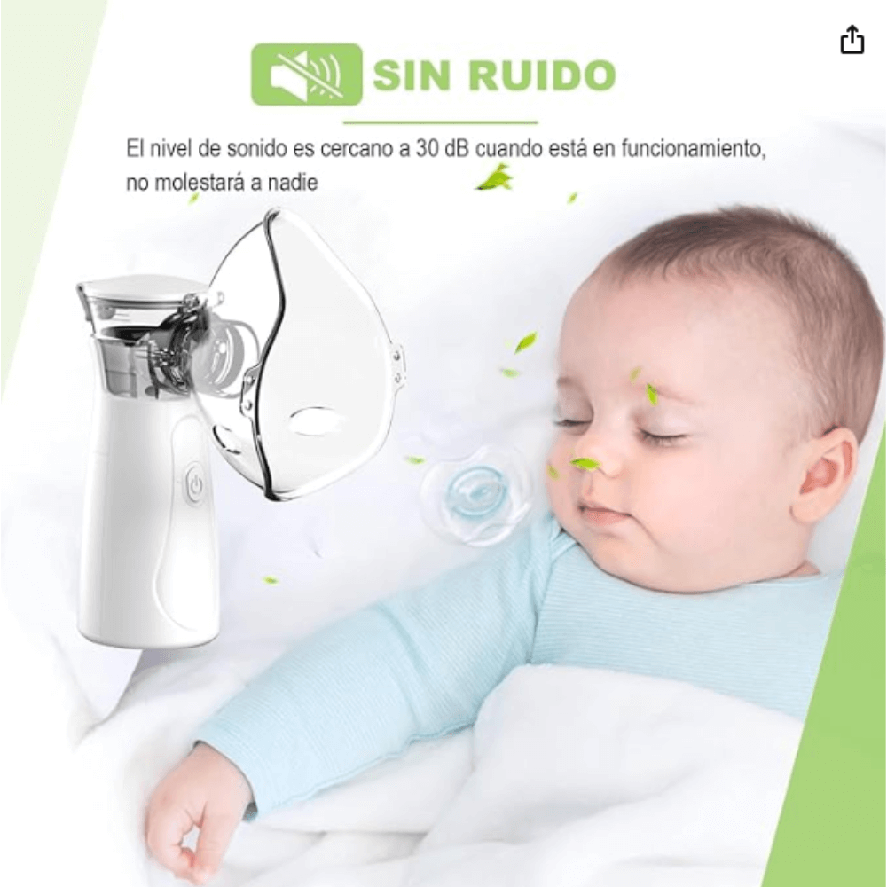 Nebulizador Portátil Adulto y Pediátrico Ultrasónico NL-01