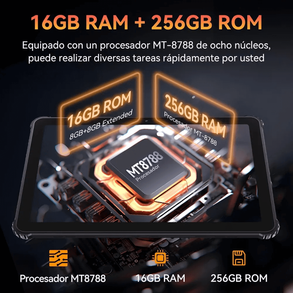 Tablet Cubot Tab Kingkong 10.1 Hd Anti Golpes Doble Sim 4g