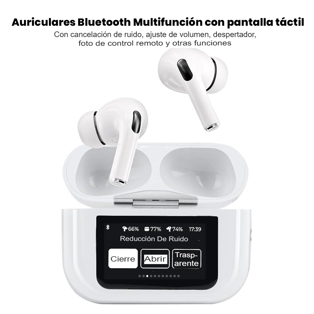 Audifonos Bluetooth Inalambricos Pro Pantalla Táctil Anc/enc