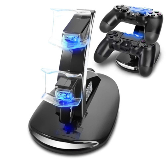 Base De Carga Dual Dock Para Controles Sony Play Station Ps4