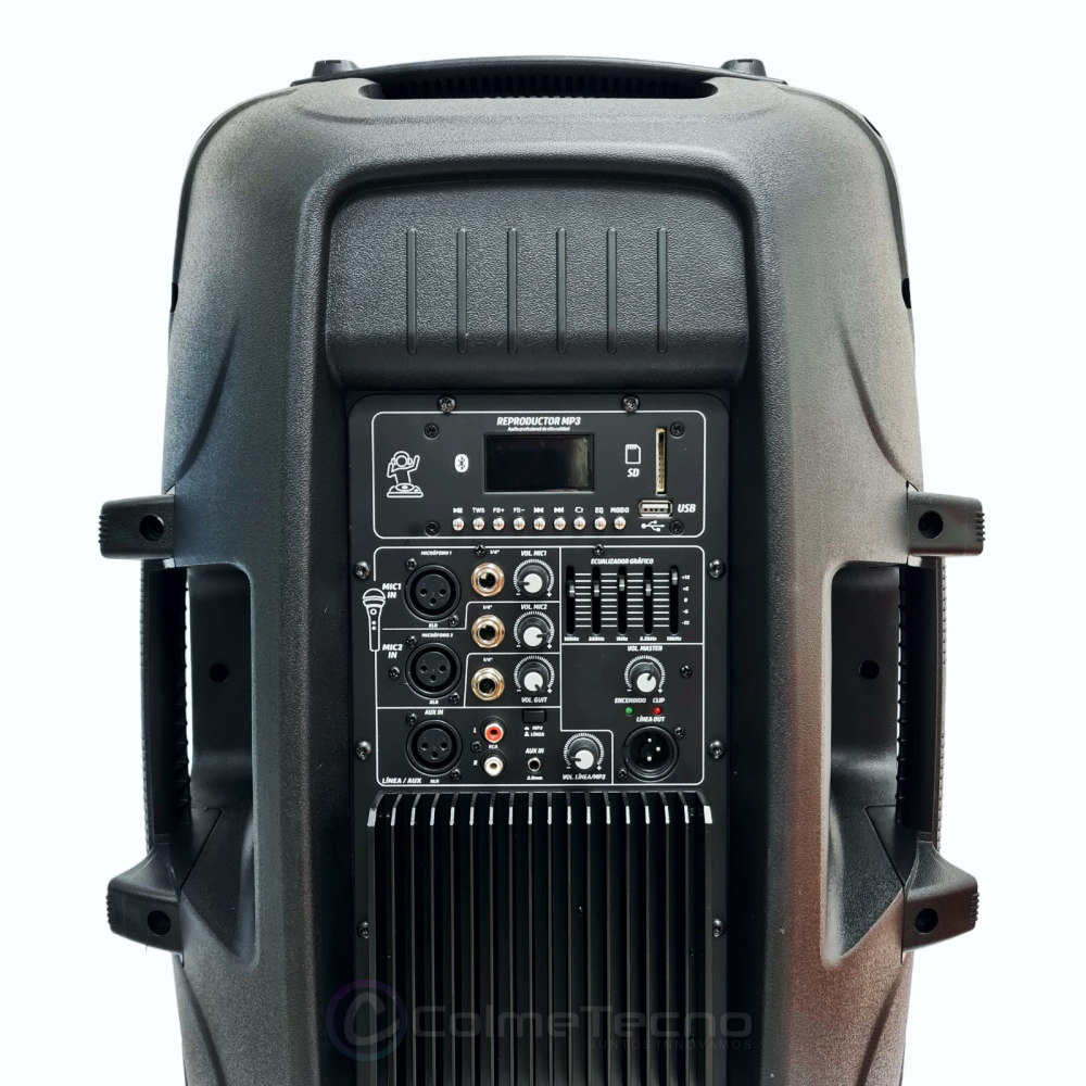 Cabina Activa Profesional 15inch Sonivox 120w Rms Vs-ac715nb