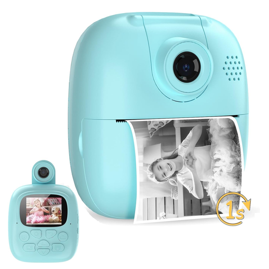 Cámara Instantanea Infantil 1080p Hd Fotografia Y Video A18