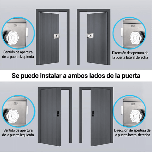 Cerradura Inteligente Electronica Lector Huellas Tuya Smart