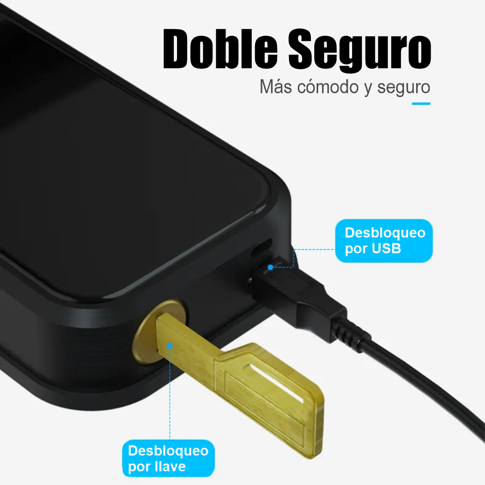 Cerradura Inteligente Wifi Chapa De Seguridad Con Huella App