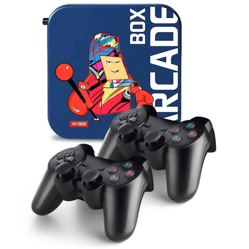 Consola Arcade BOX AD 1900 Retro Pantalla 4K HD en TV, 33000 juegos