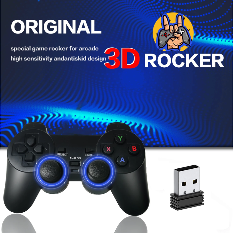 Consola Arcade BOX AD 1900 Retro Pantalla 4K HD en TV, 33000 juegos