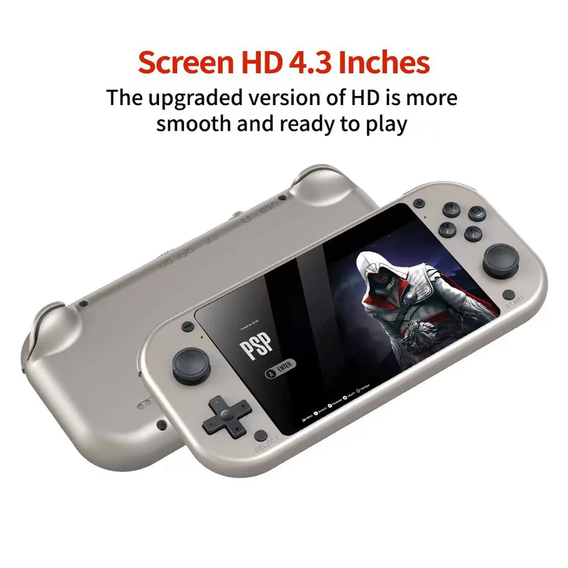 Consola Portátil Emulador de Juegos PSP N64 Pantalla IPS 4.3" M17