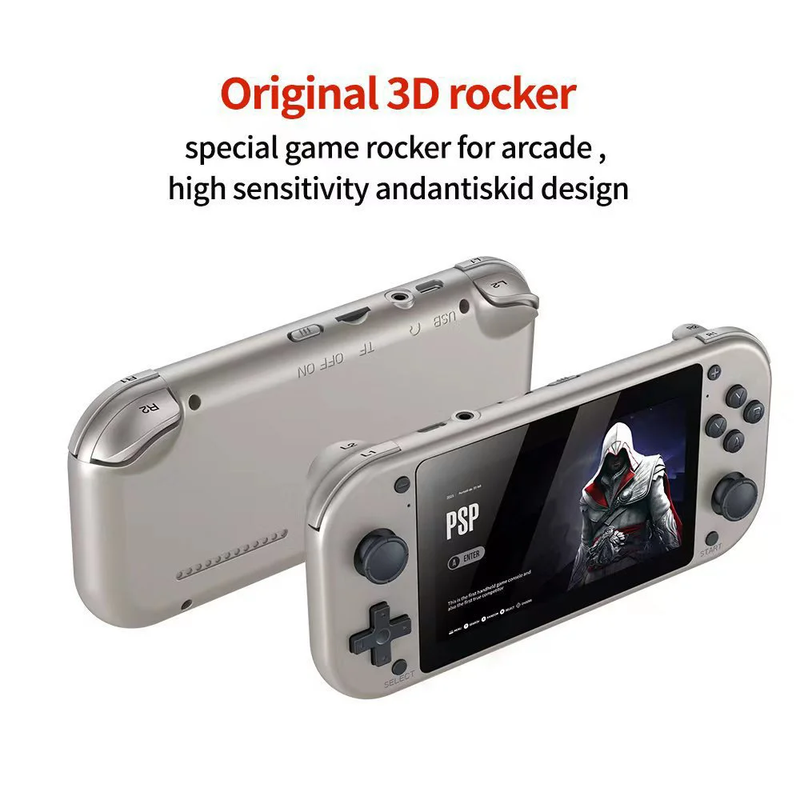 Consola Portátil Emulador de Juegos PSP N64 Pantalla IPS 4.3" M17