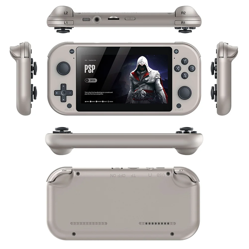 Consola Portátil Emulador de Juegos PSP N64 Pantalla IPS 4.3" M17