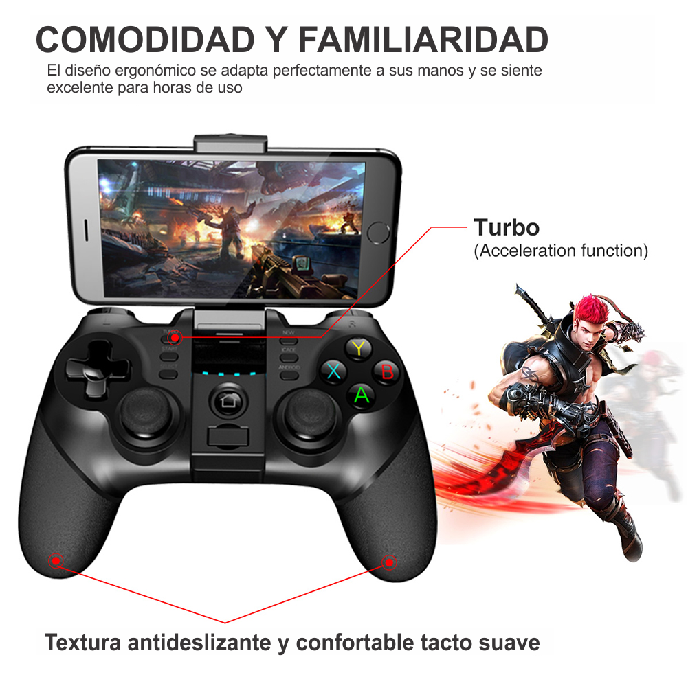 Control Ipega Mando Para Pc Celulares Gamepad 3en1 Pg-9076