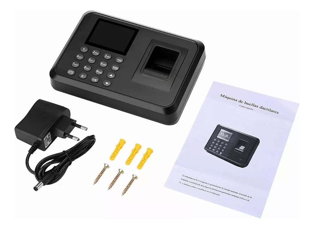 Reloj Checador Huella Biométrico Máquina De Asistencia