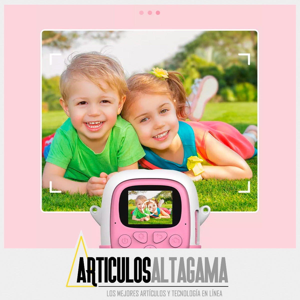 Cámara Digital Instantánea Para Niños Fotografías A Colorear