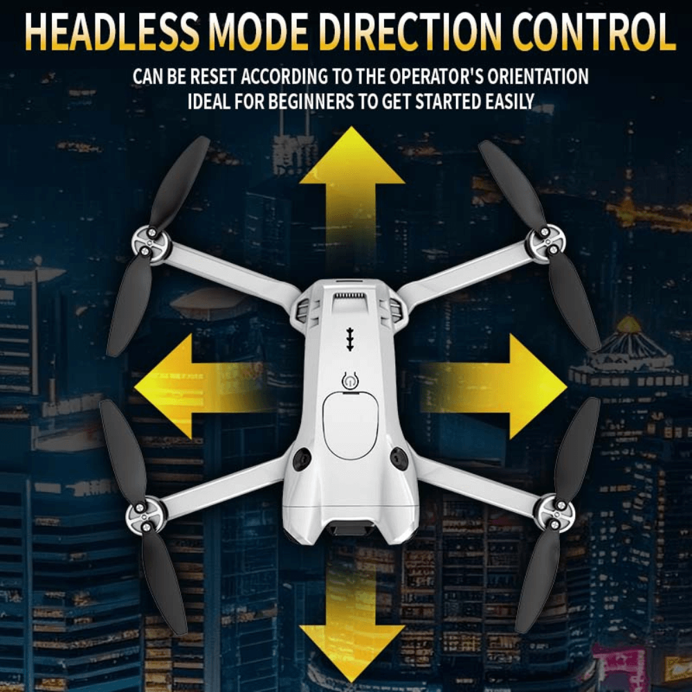 Drone Djw M4 Ultra Control Rc Pantalla Lcd Wifi + 2 Baterías