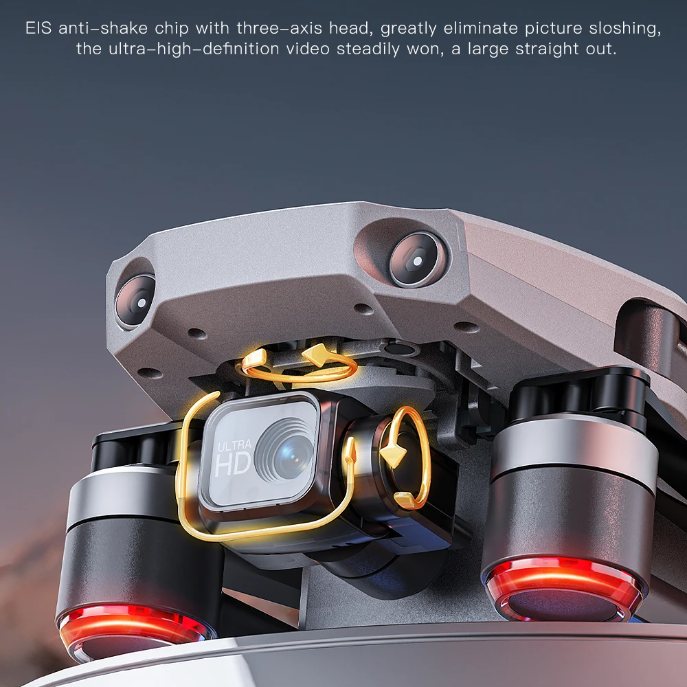 Drone Profesional Gps 4k 3gimbal Sensor Obstáculos K11 Turbo