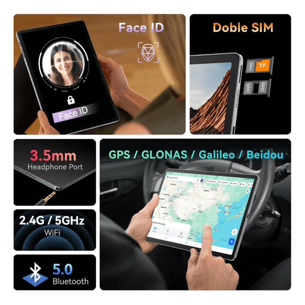 Tablet Cubot Tab 70 Ram 16gb 128gb 10.95'' Doble Sim 4G Wifi