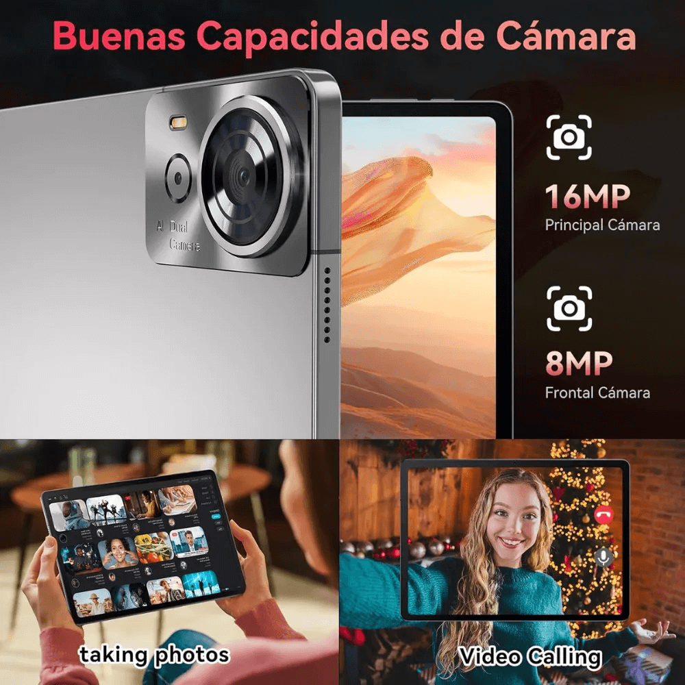 Tablet Cubot Tab 70 Ram 16gb 128gb 10.95'' Doble Sim 4G Wifi