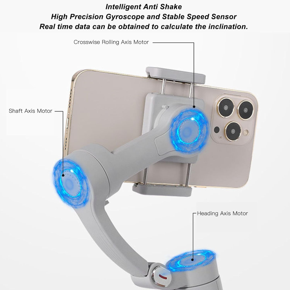 Estabilizador De Video Smartphone 3 Ejes Handheld Gimbal M1