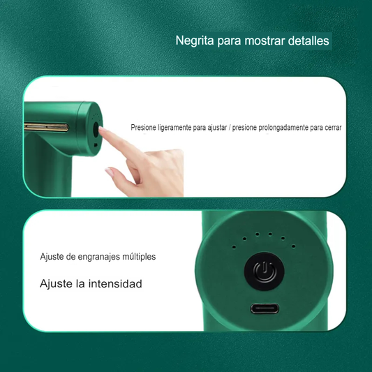 Masajeador Muscular Corporal Recargable Fascial Gun Ds-118