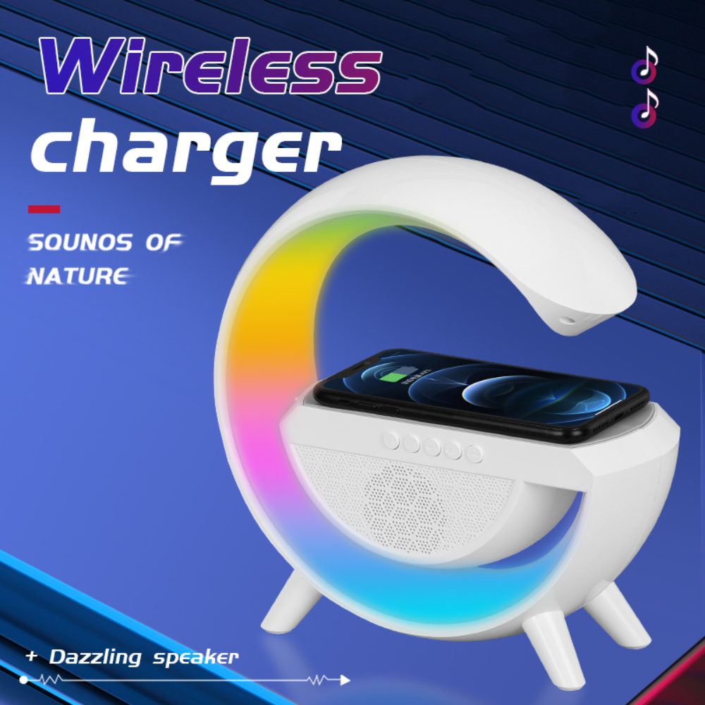 Lampara G Luz LED RGB Speaker Recargable Bluetooth HM-2301